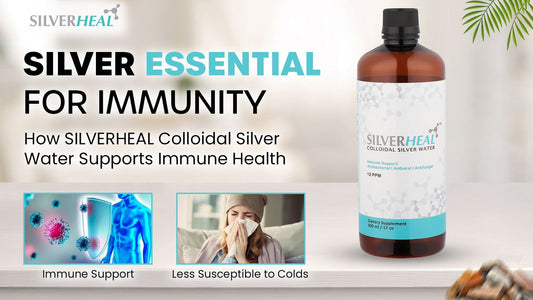 Silver Essential for Immunity: How SILVERHEAL Colloidal Silver Supports Immune Health