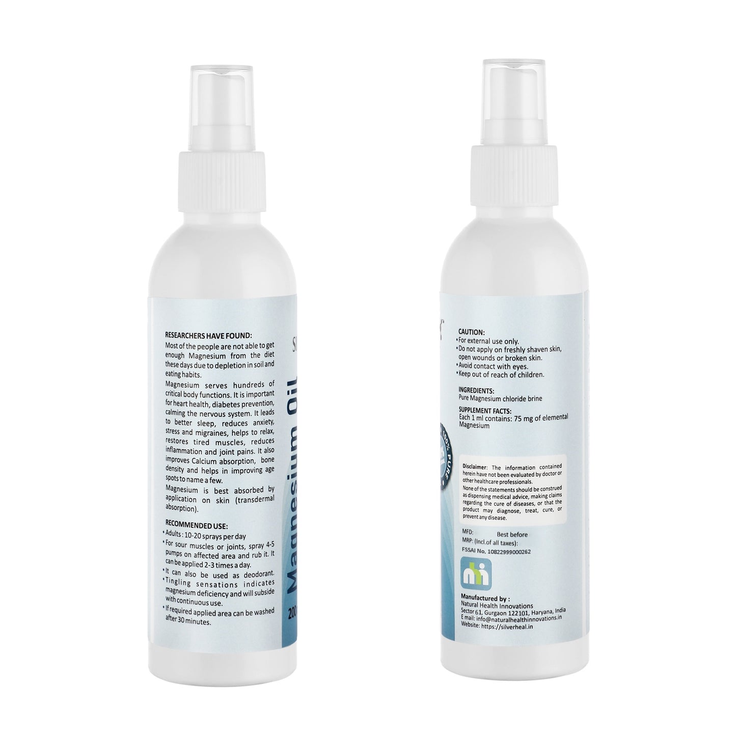 SILVERHEAL Magnesium Oil