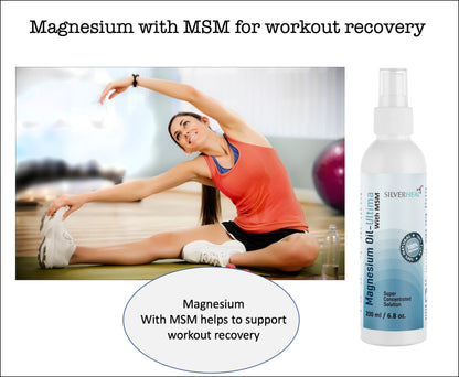 Magnesium Oil with MSM --Ultima
