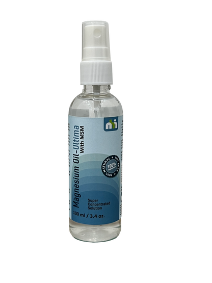Magnesium Oil Ultima with MSM, Joint Support, Workout Recovery, Healthy Tendons, Healthy Muscles, Improves Athletic performance, Sports injury